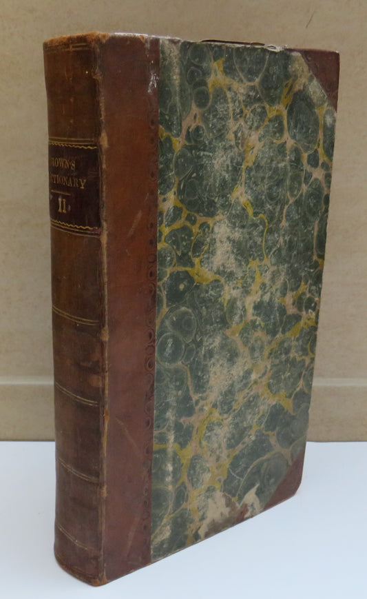 A Dictionary of the Holy Bible: Antiquities of the Hebrew Nation and Church of God By The Rev John Brown Volume II 1843