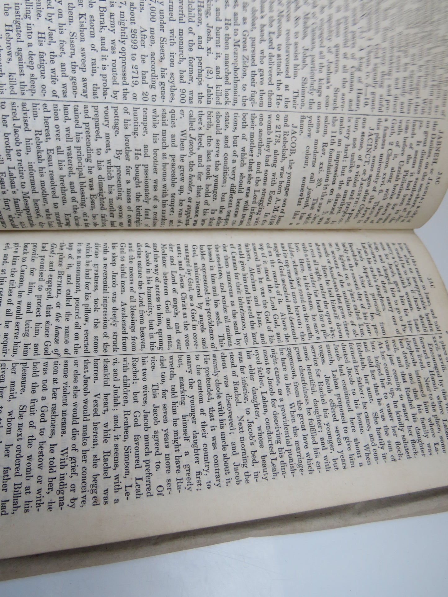 A Dictionary of the Holy Bible: Antiquities of the Hebrew Nation and Church of God By The Rev John Brown Volume II 1843