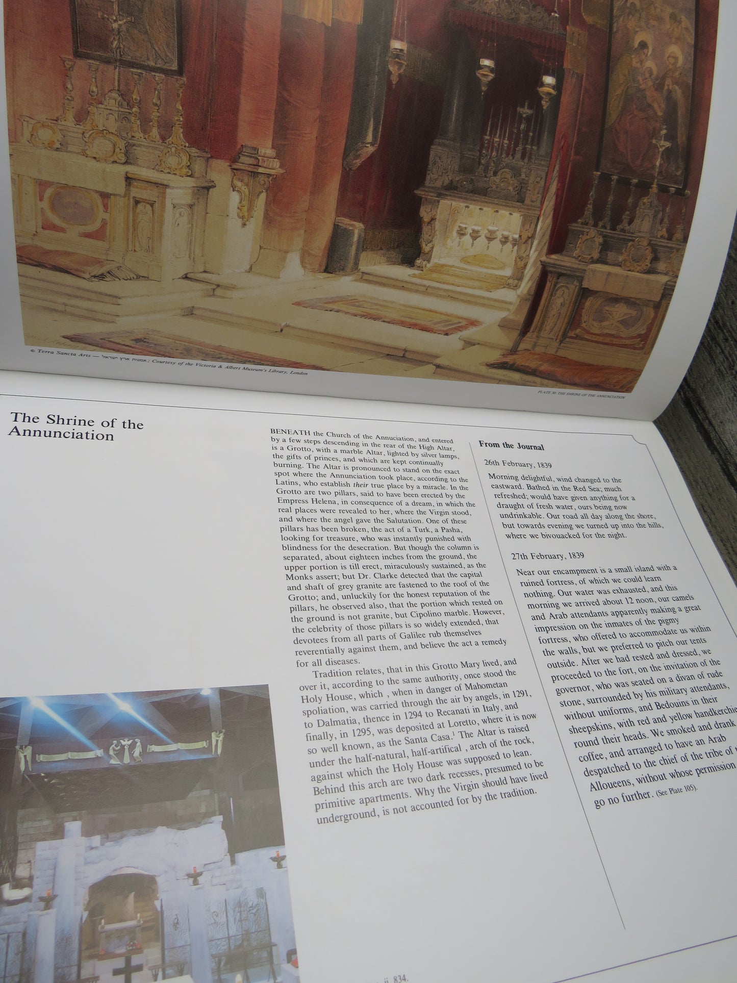 The Holy Land 123 Coloured Facsimile Lithographs and The Journal From His Visit To The Holy Land By David Roberts R.A. 1989