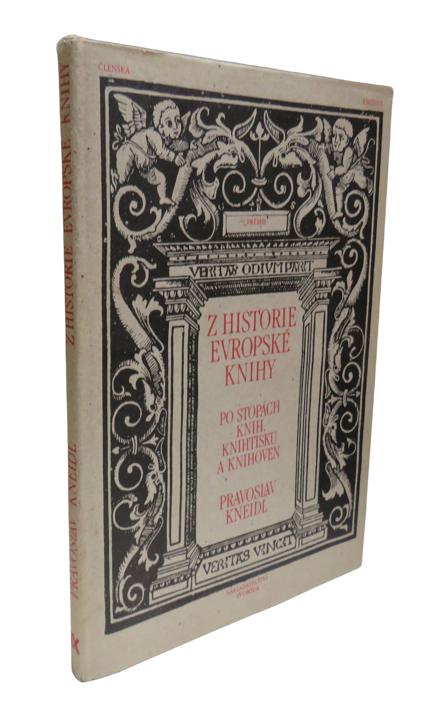 Z Historie Evropske Knihy By Pravoslav Kneidl 1989 Czech Book