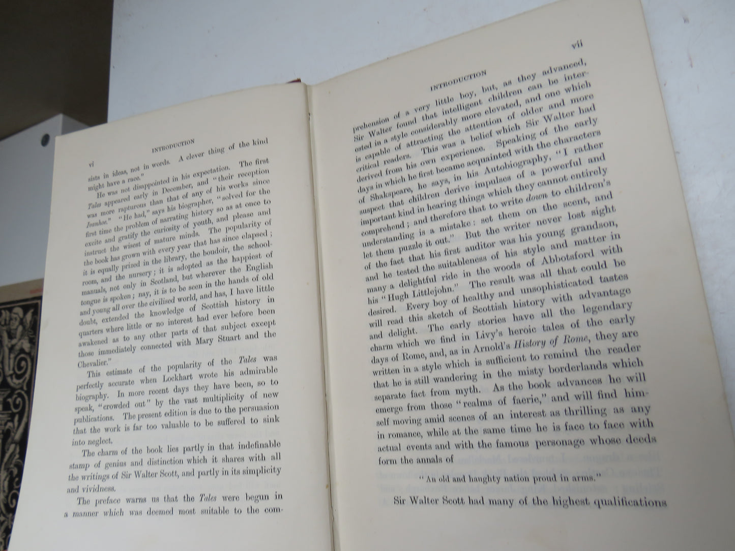 The Tales of A Grandfather Being The History of Scotland By Sir Walter Scott Vol I & II 1888 Antique Books