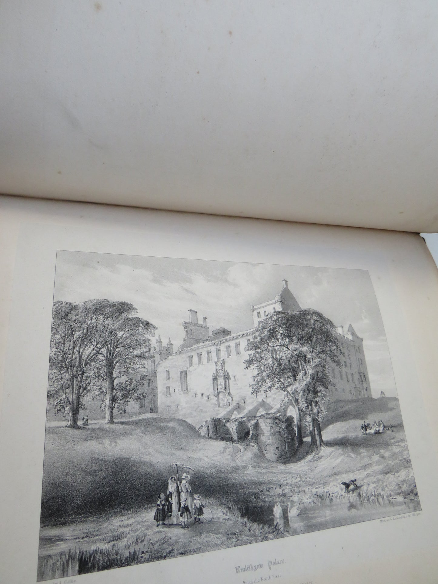 The Royal Palace of Linlithgow Illustrated By James Collie, Architect