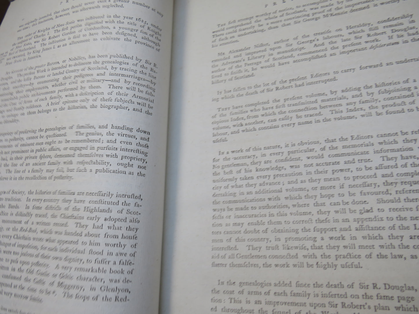 Baronage of Scotland Containing An Historical and Genealogical Account of the Gentry of That Kingdom By Sir Robert Douglas 1798