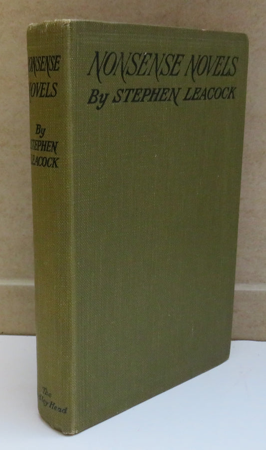 Nonsense Novels By Stephen Leacock 1920