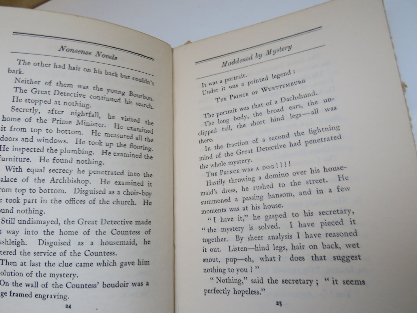 Nonsense Novels By Stephen Leacock 1920