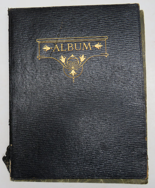 A Very Interesting Antique Scrap Book With Drawings, Poems, Messages etc.