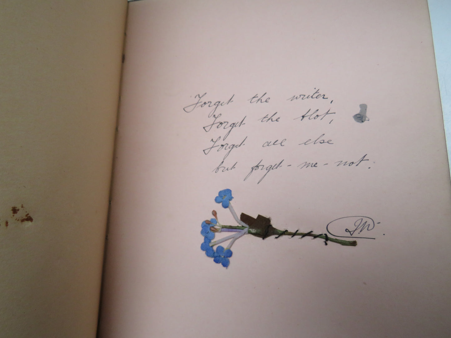 A Very Interesting Antique Scrap Book With Drawings, Poems, Messages etc.