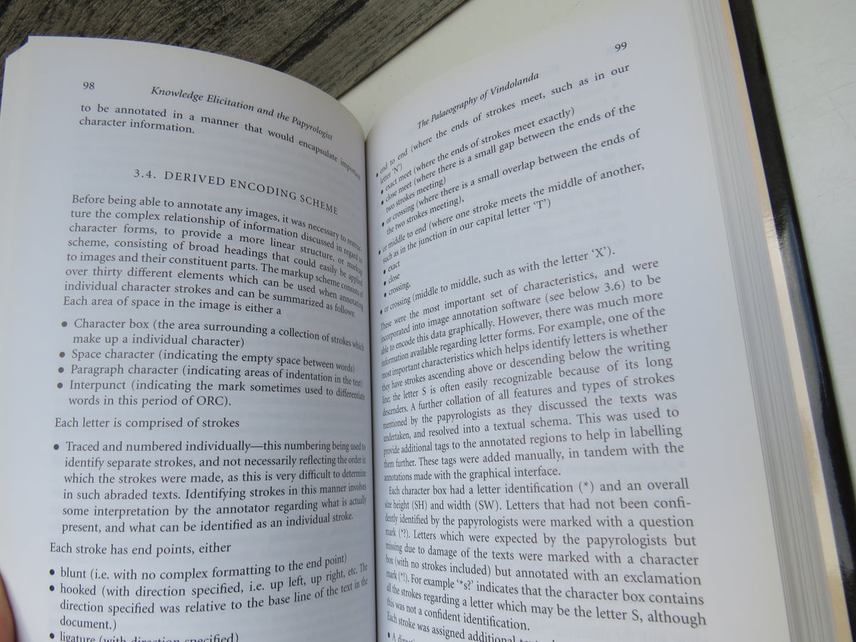 Image To Interpretation An Intelligent System To Aid Historians In Reading The Vindolanda Texts By Melissa M. Terras 2006