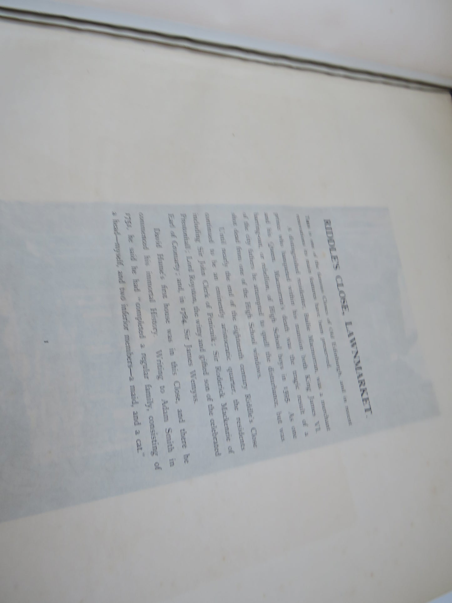 Bits Of Old Edinburgh Removed or Altered Recent Improved Schemes By John Reid 1900