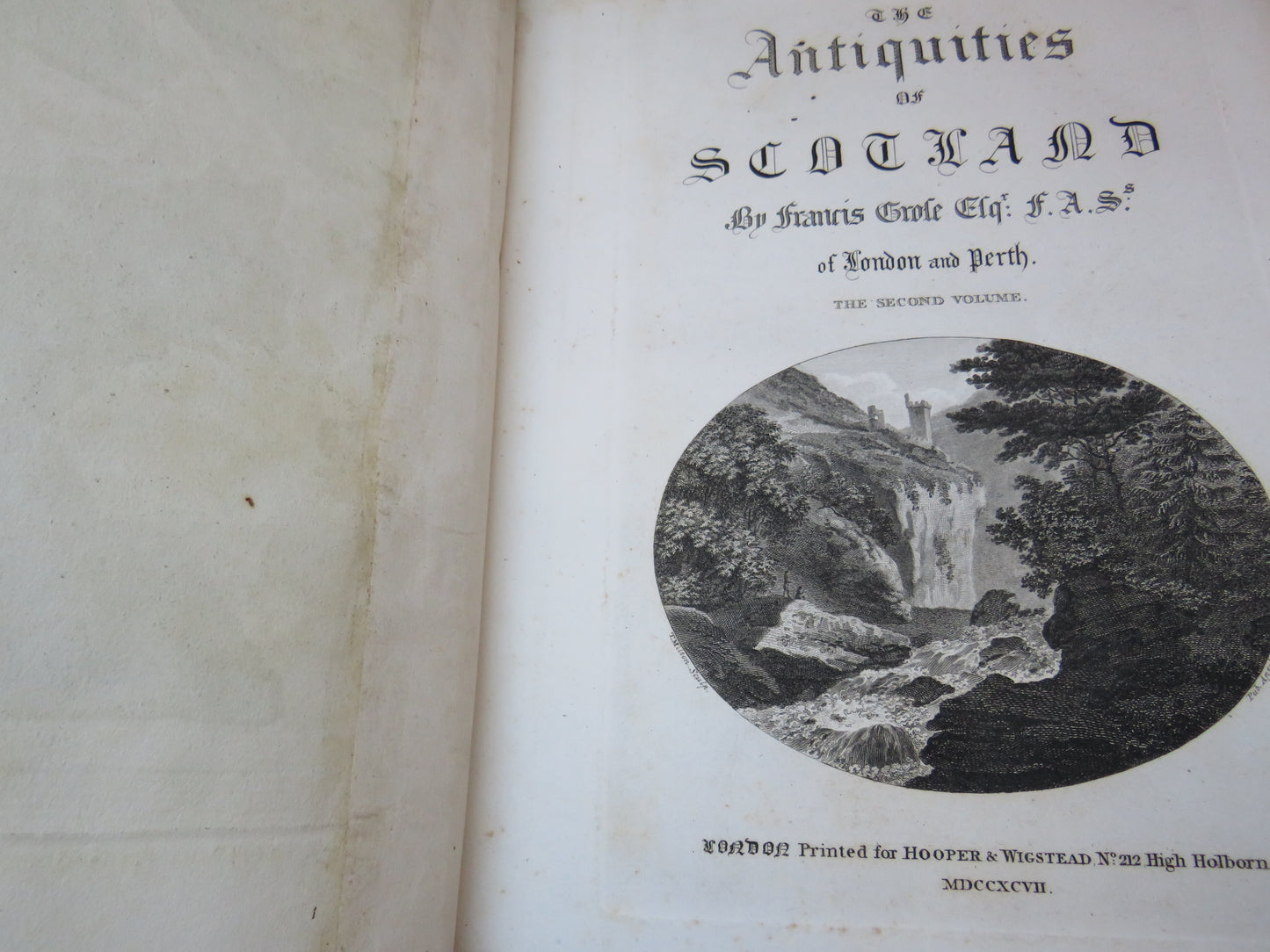 The Antiques of Scotland By Francis Grose Esq 1797 2 Volume Set