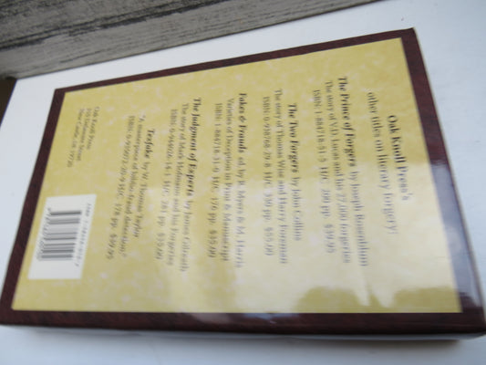 Practice To Deceive The Amazing Stories of Literary Forgery's Most Notorious Practitioners By Joseph Rosenblum 2000