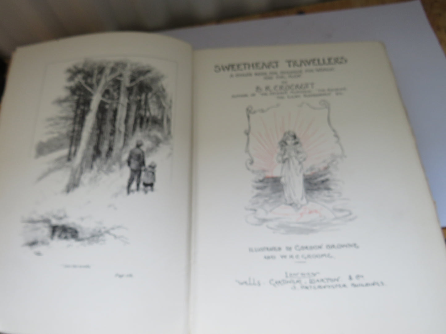 Sweetheart Travellers A Child's Book For Children For Woman and For Men By S.R. Crockett 1895