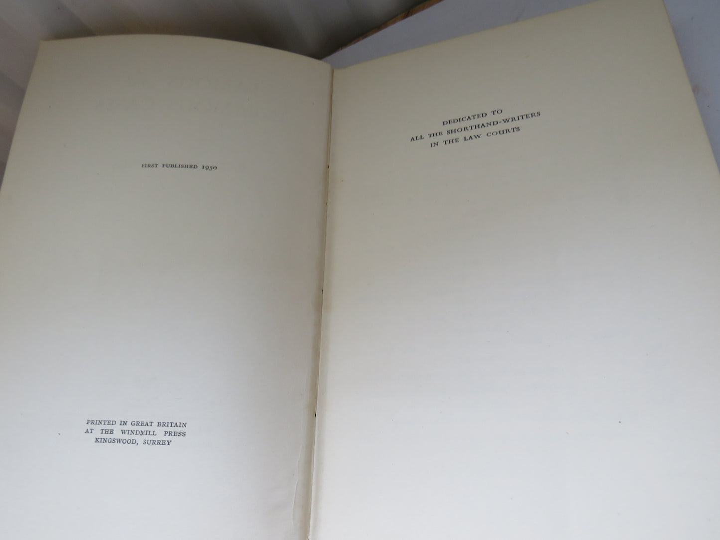 Famous and Infamous Cases By Patrick Hastings 1950 1st Edition