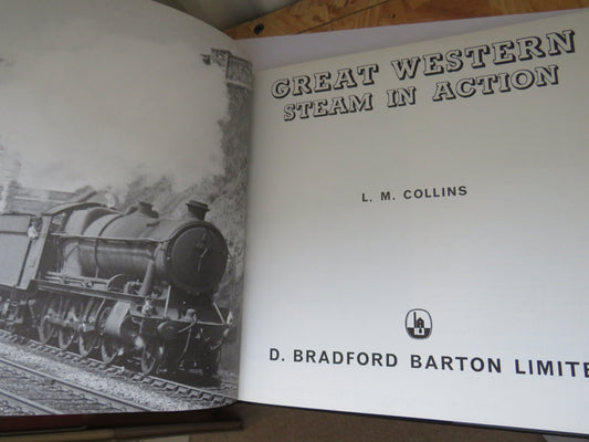 Great Western Steam In Action By L.M. Collins 1973