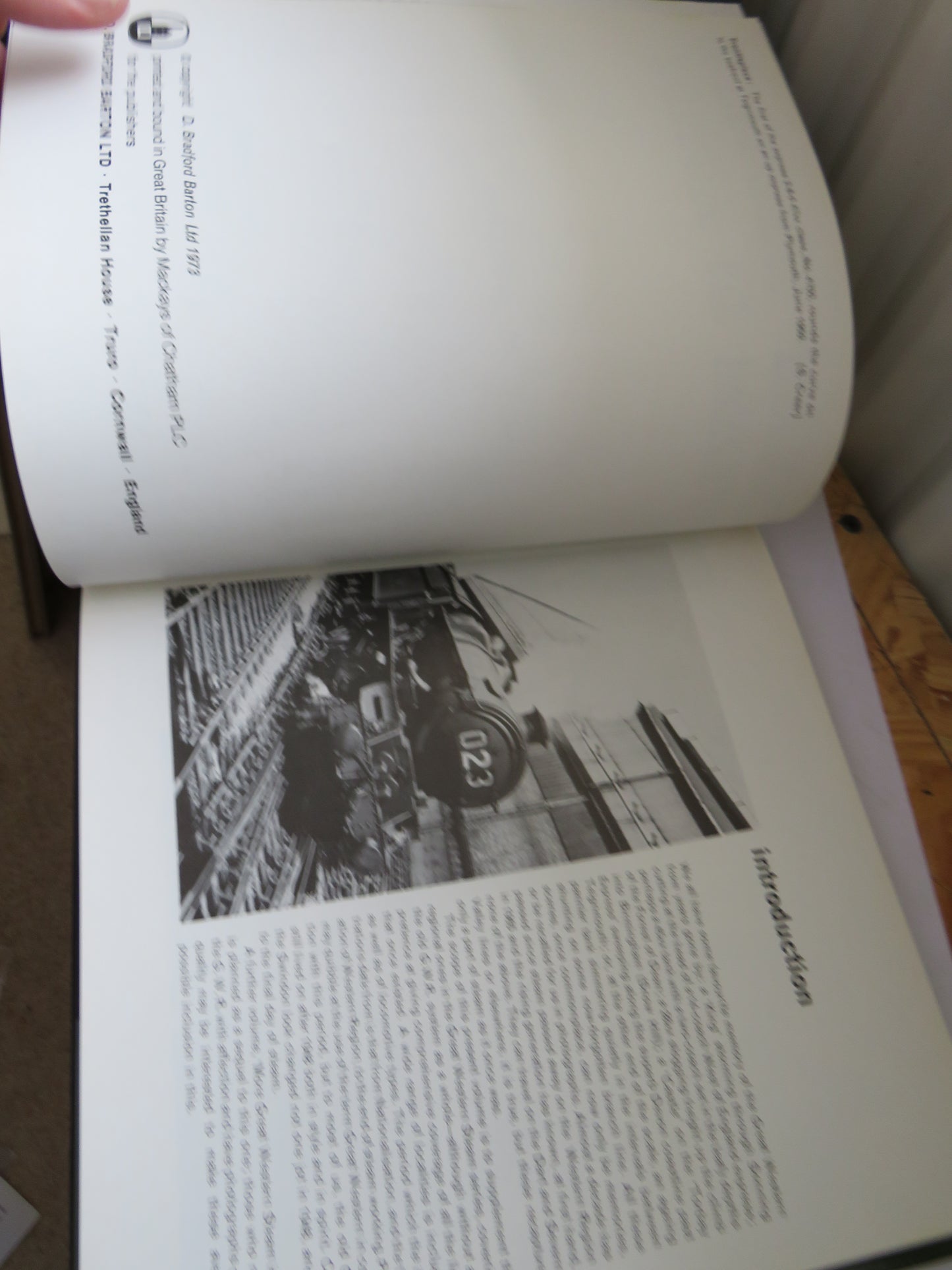 Great Western Steam In Action By L.M. Collins 1973