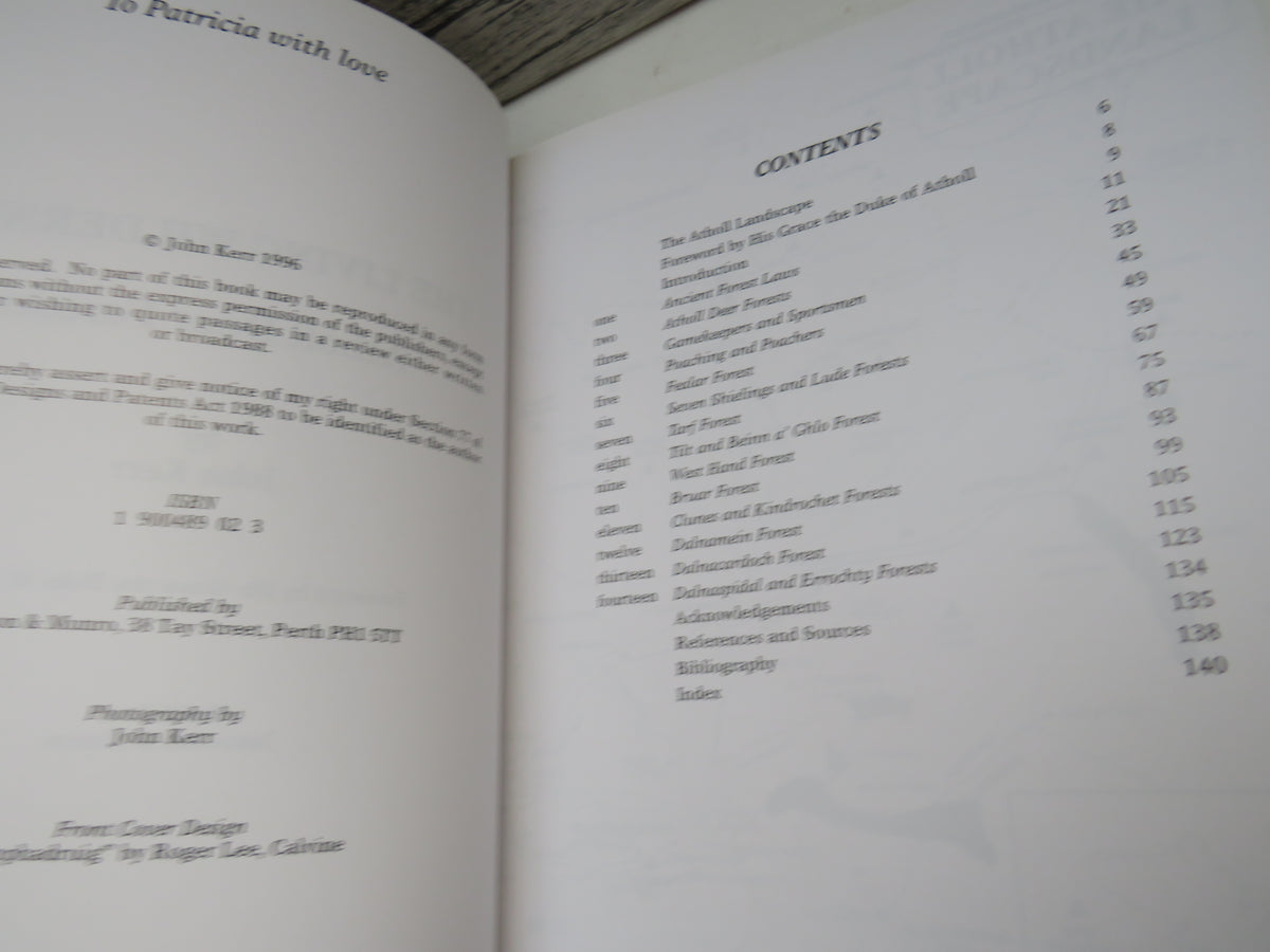 The Living Wilderness Atholl Deer Forests By John Kerr 1996