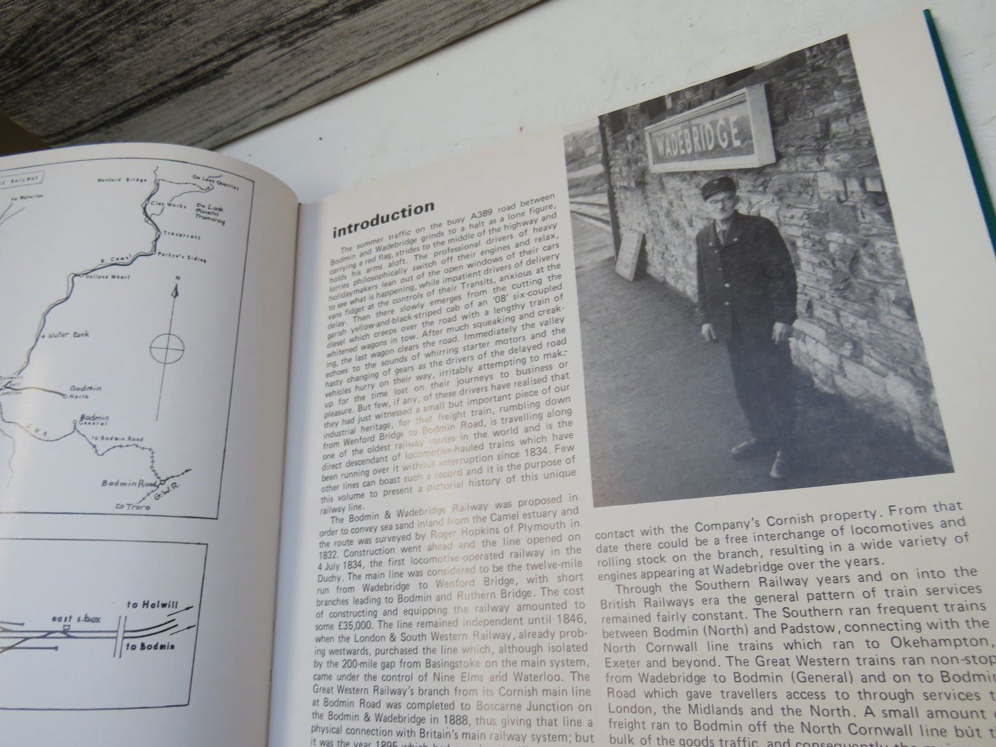 Bodmin and Wadebridge 1834-1978 By Tony Fairclough and Alan Wills 1979