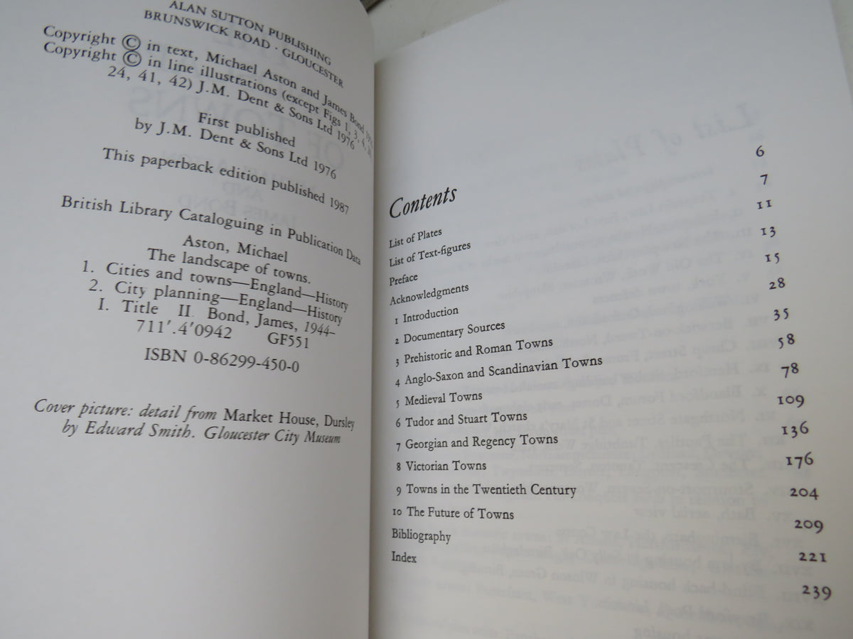 The Landscape of Towns By Michael Aston and James Bond 1987