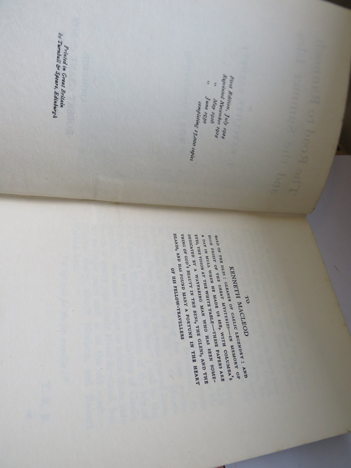 The Road To Rannoch and the Summer Isles By T. Ratcliffe Barnett 1930