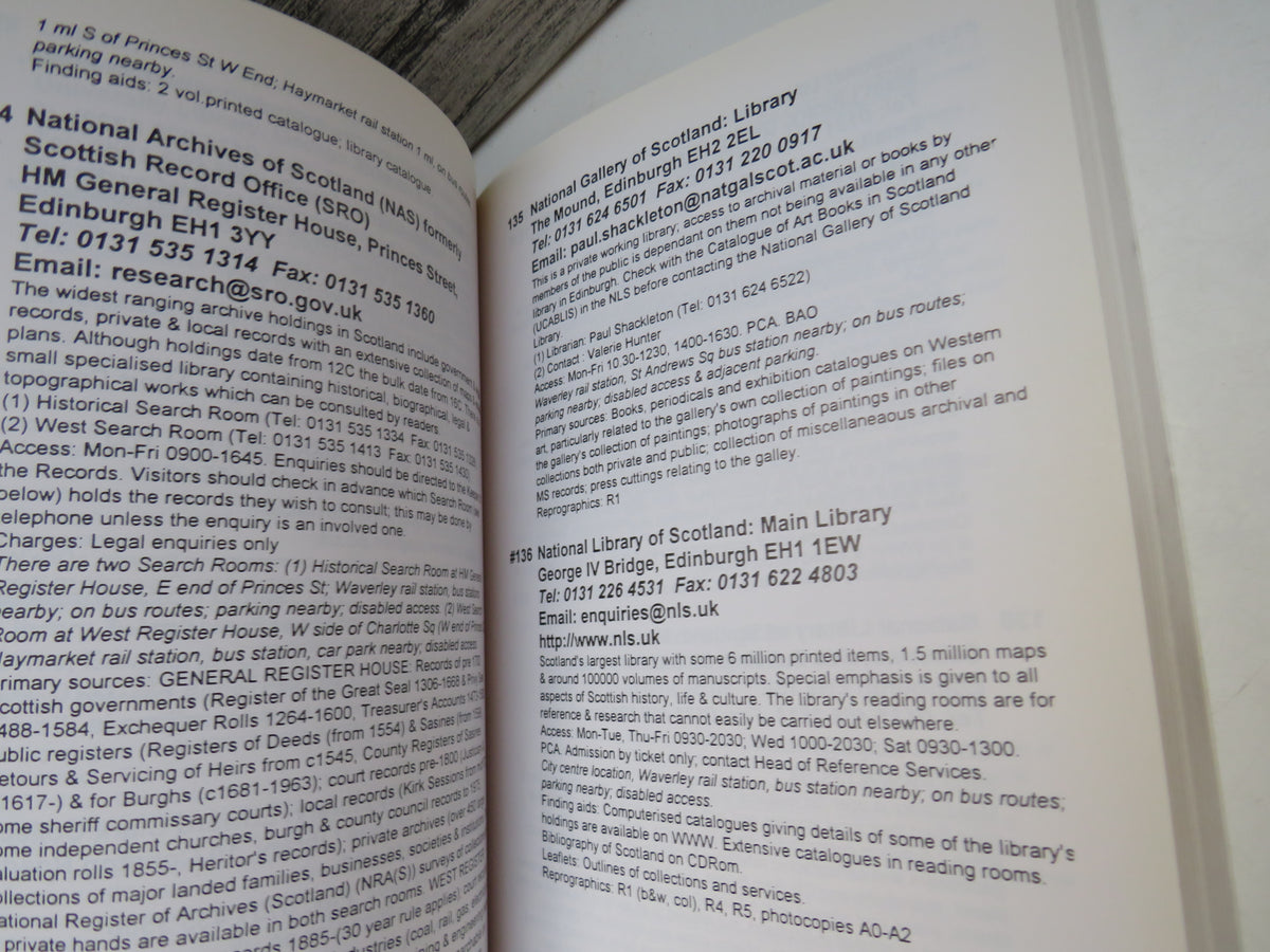Exploring Scottish History With A Directory of Resource Centres For Scottish Local and National History In Scotland 1999