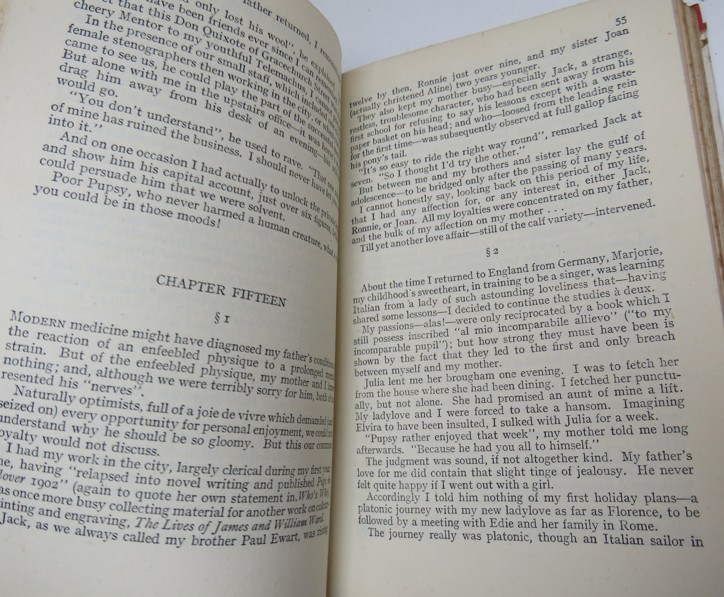 Gilbert Frankau's Self-Portrait A Novel of His Own Life 1941
