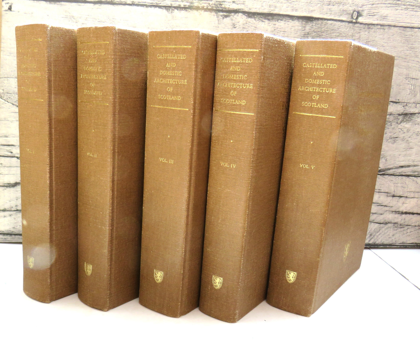 The Castellated and Domestic Architecture of Scotland From The Twelfth To The Eighteenth Century By David MacGibbon and Thomas Ross 1977