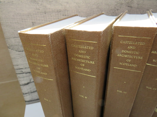 The Castellated and Domestic Architecture of Scotland From The Twelfth To The Eighteenth Century By David MacGibbon and Thomas Ross 1977