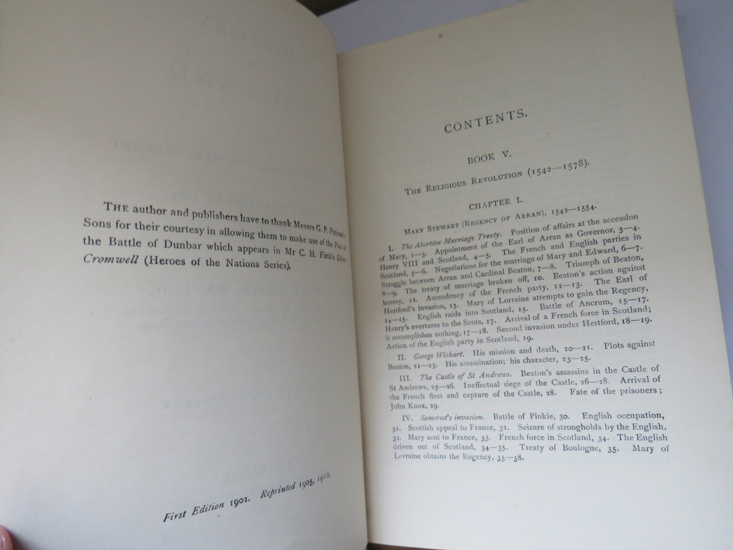 History of Scotland Vol II From The Accession of Mary Stewart To The Revolution of 1689 By P. Hume Brown 1912