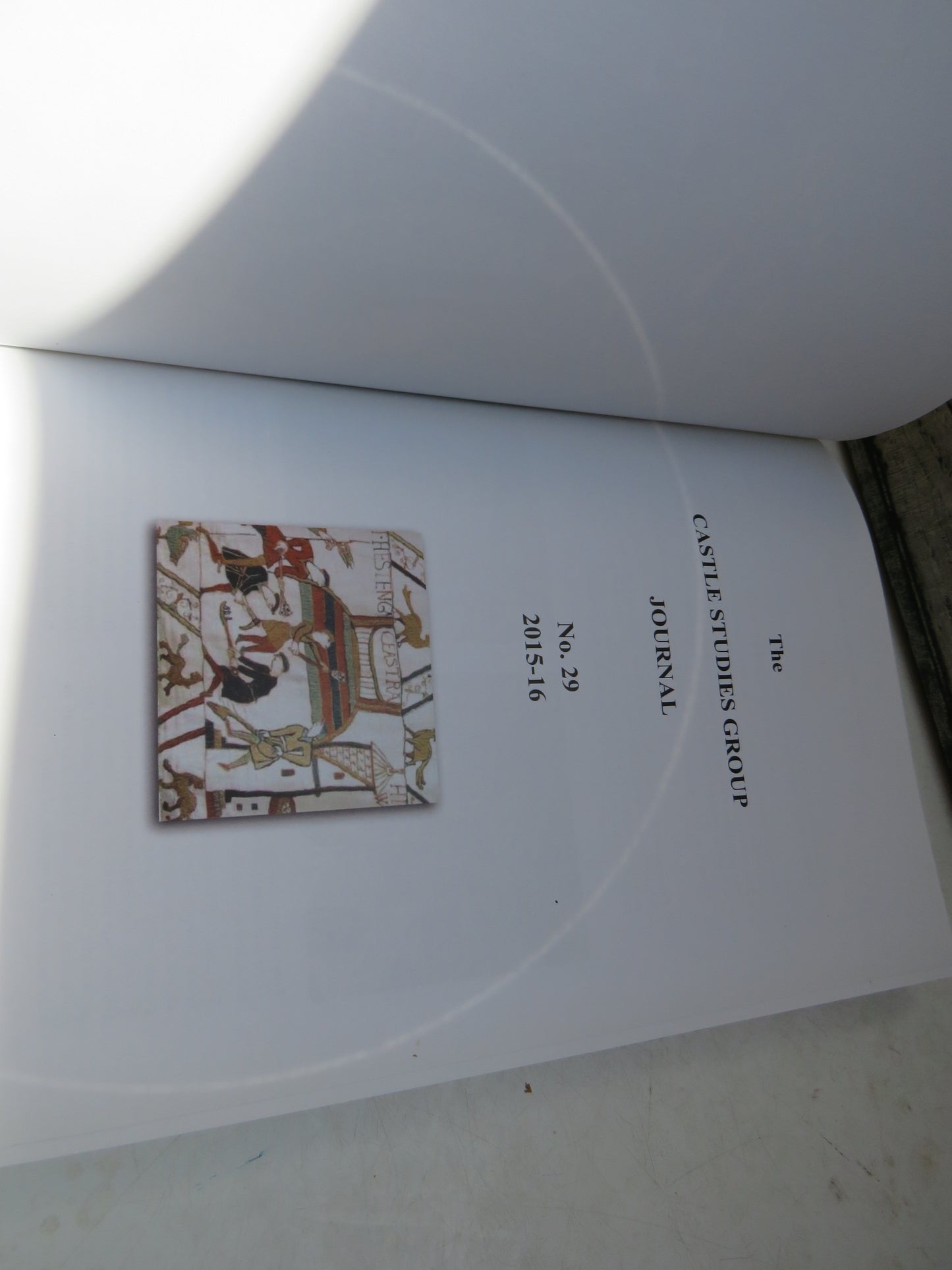 The Castle Studies Group Journal No 29 2015-16