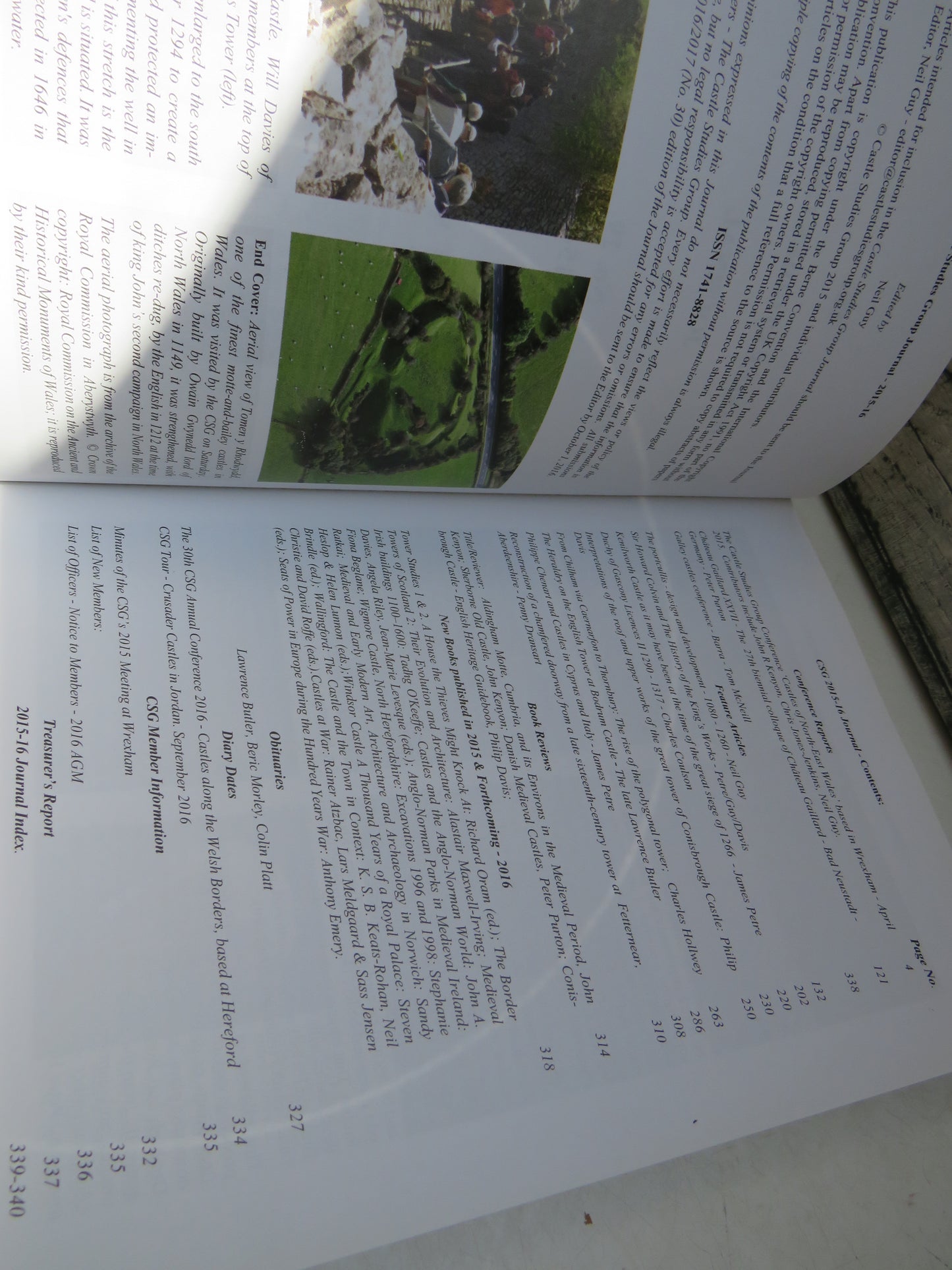 The Castle Studies Group Journal No 29 2015-16