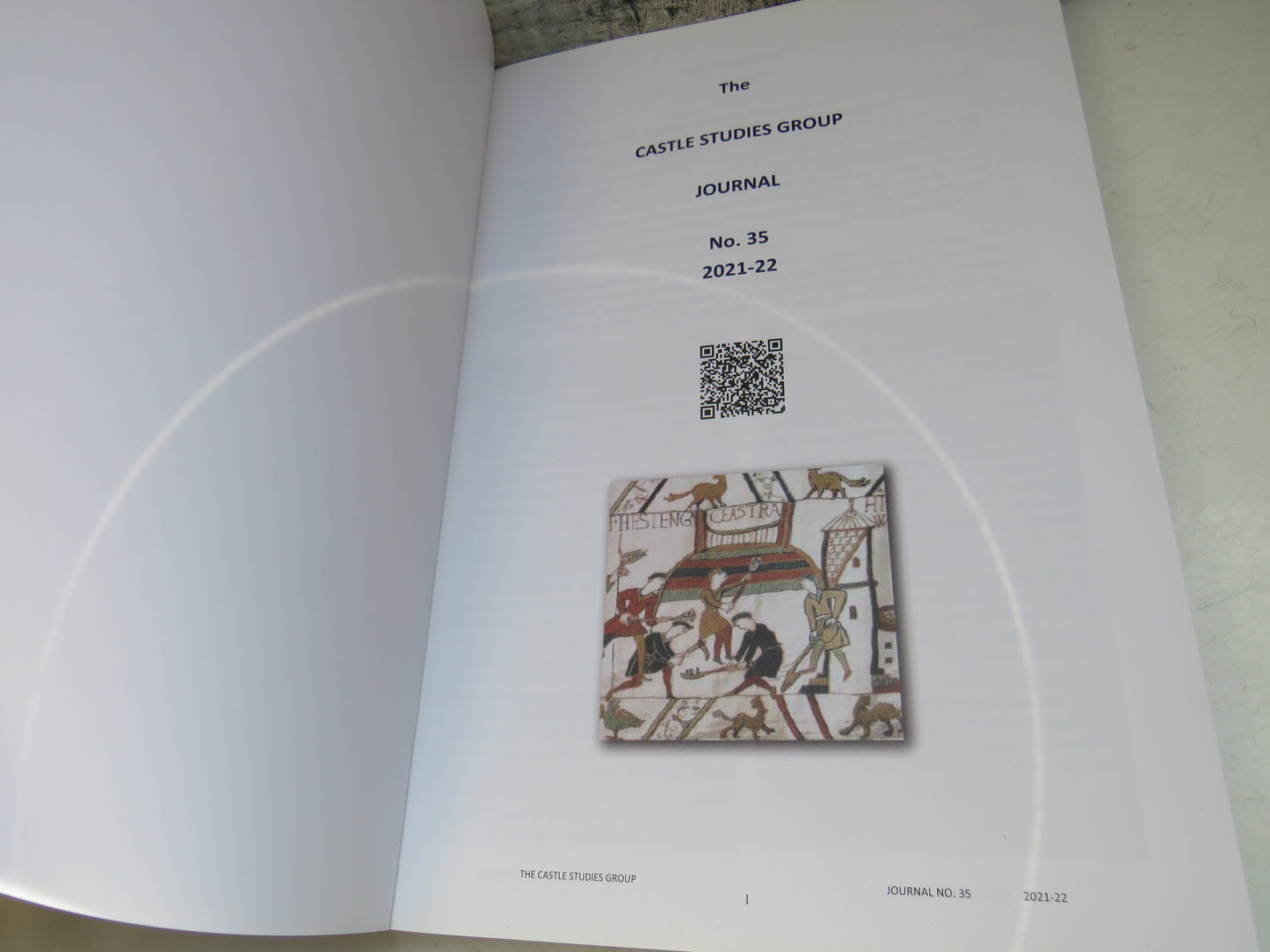 The Castle Studies Group Journal No.35 2021-22