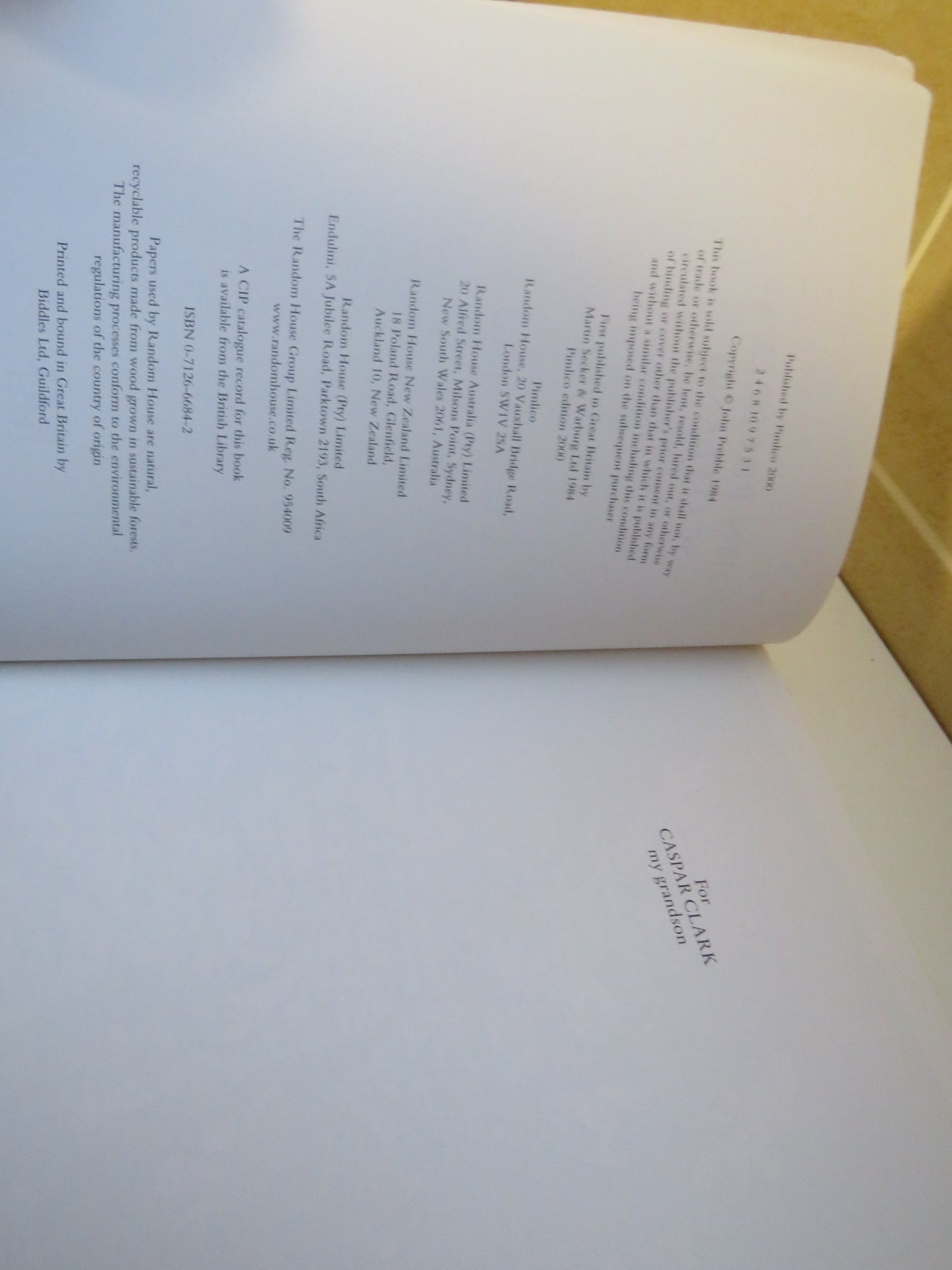 John Prebble's Scotland, 2000