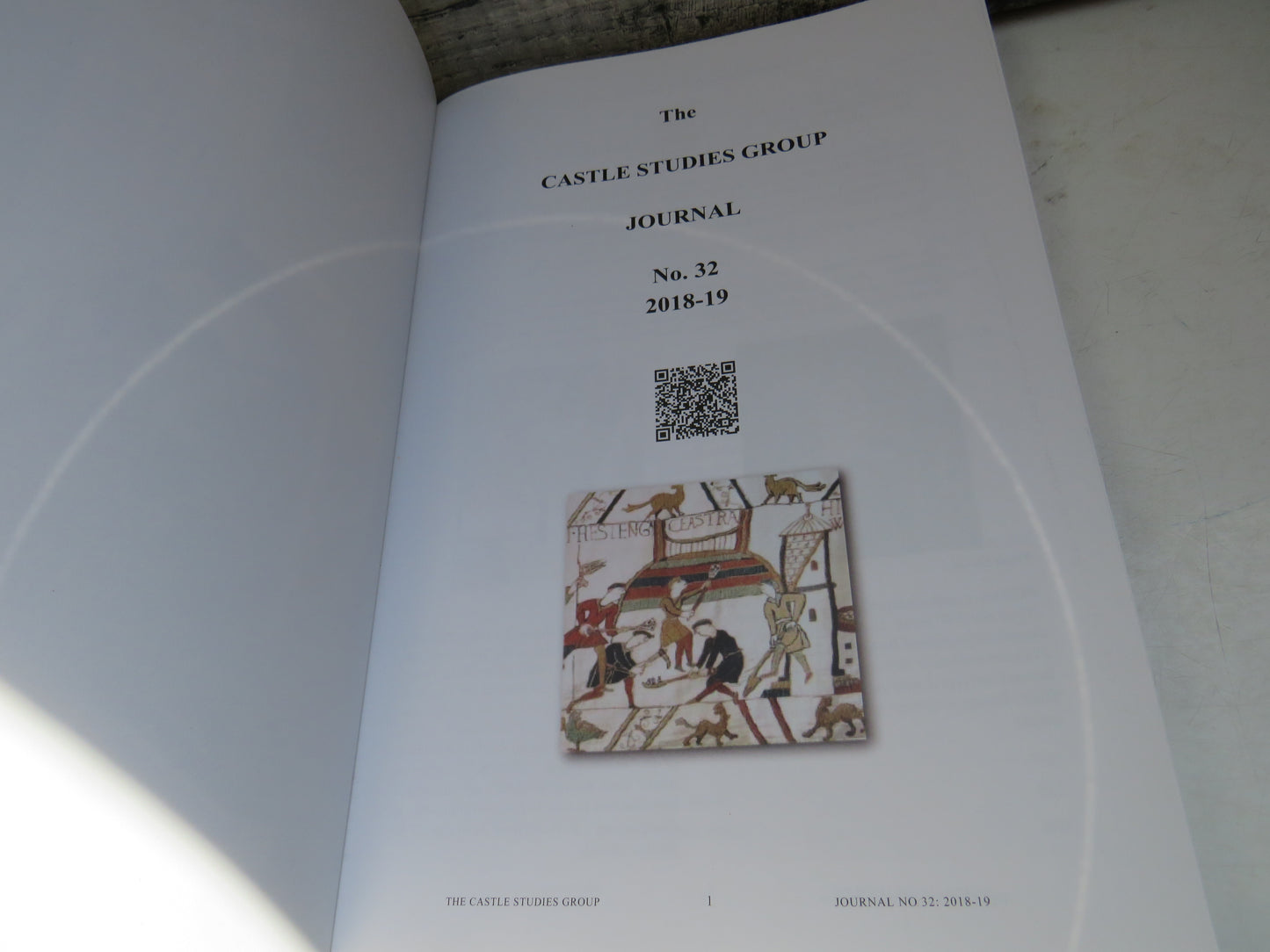The Castle Studies Group Journal No 32 2018-19