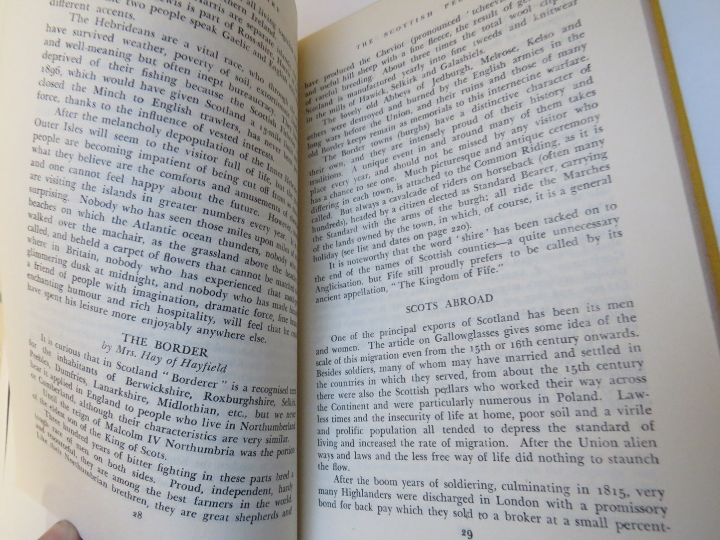 Tartan Tapestry, An Anthology of Scotland Past Present Future by John Hay, 1961