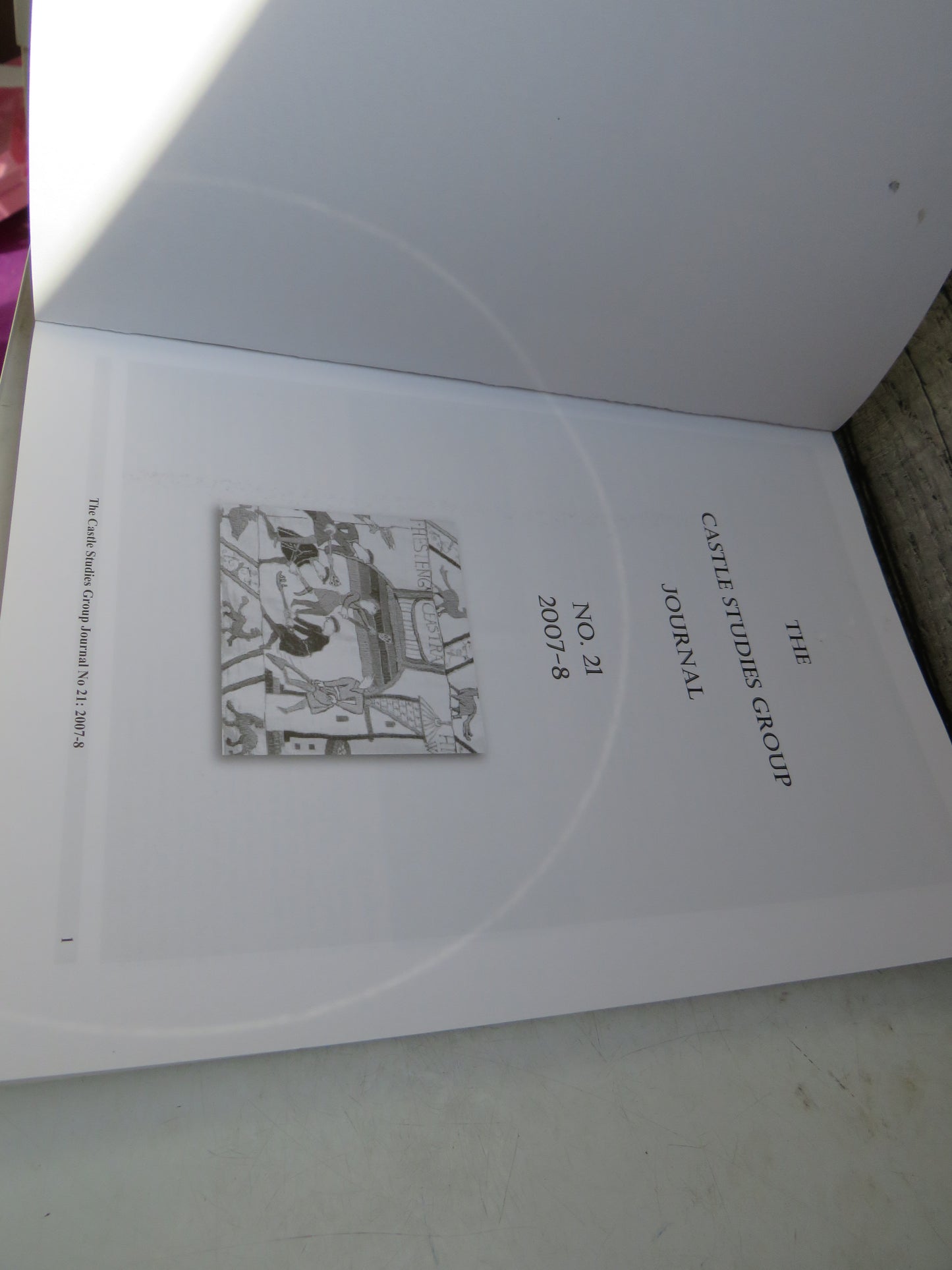The Castle Studies Group Journal No 21 2007-8
