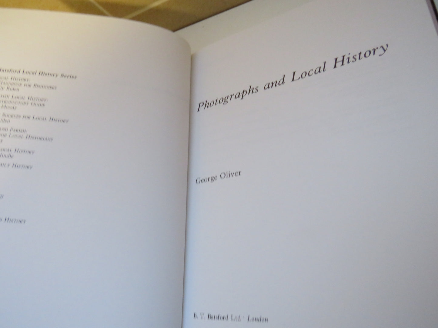 Photographs and Local History by George Oliver, 1989