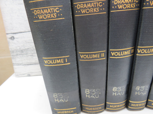 The Dramatic Works of Gerhart Hauptmann Edited By Ludwig Lewisohn 1920