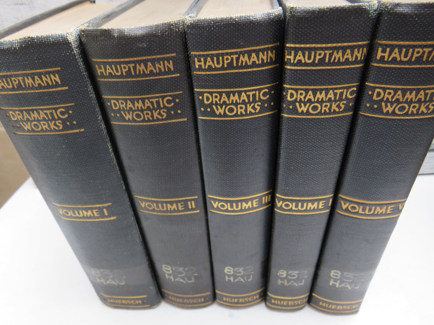 The Dramatic Works of Gerhart Hauptmann Edited By Ludwig Lewisohn 1920