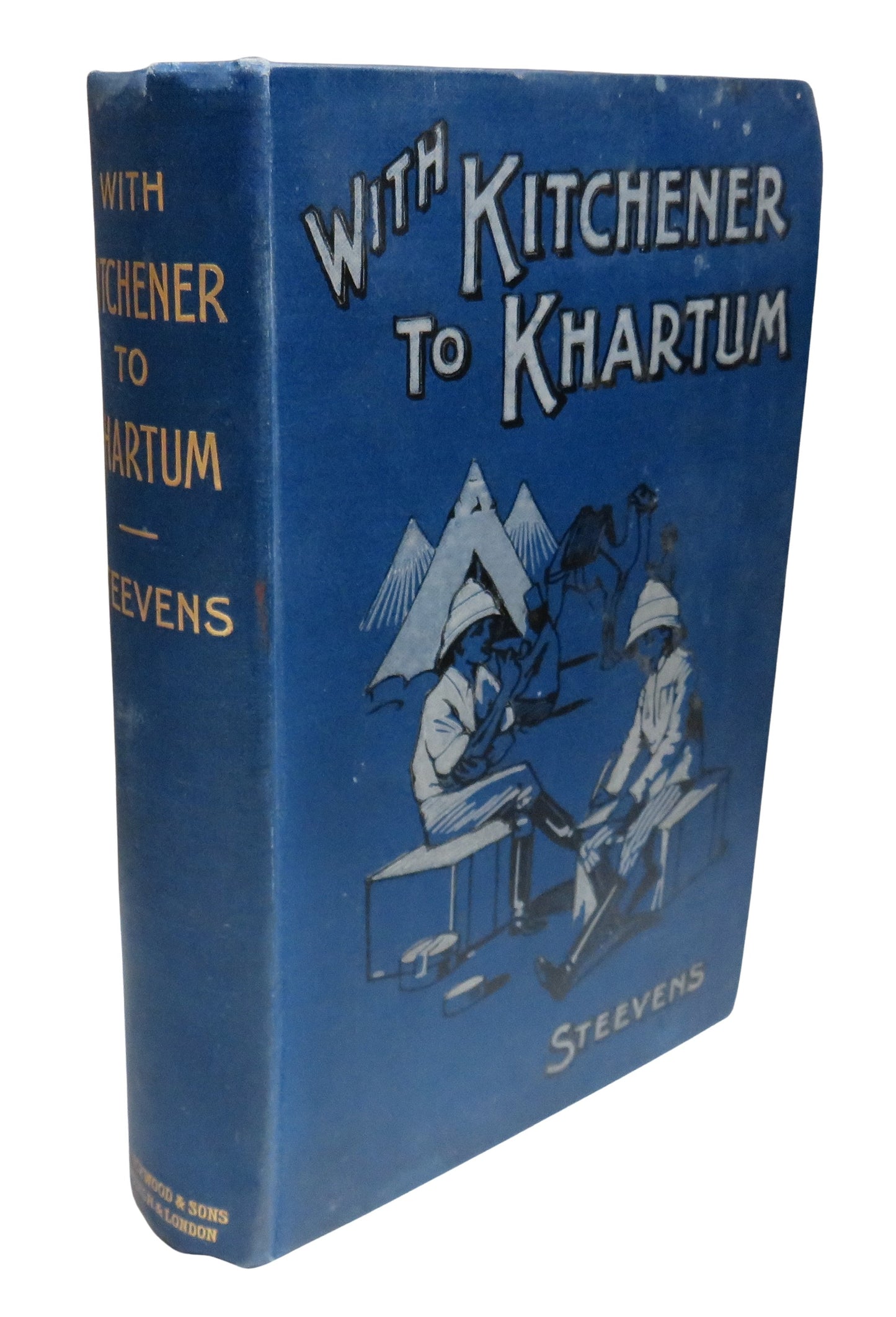 With Kitchener To Khartum By G. W. Steevens 1898 Antique Book
