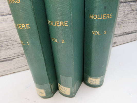 The Dramatic Works of Moliere Translated Into English Prose By Charles Heron Wall 1883