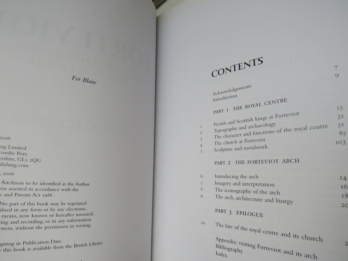 Forteviot A Pictish and Scottish Royal Centre By Nick Aitchison 2006