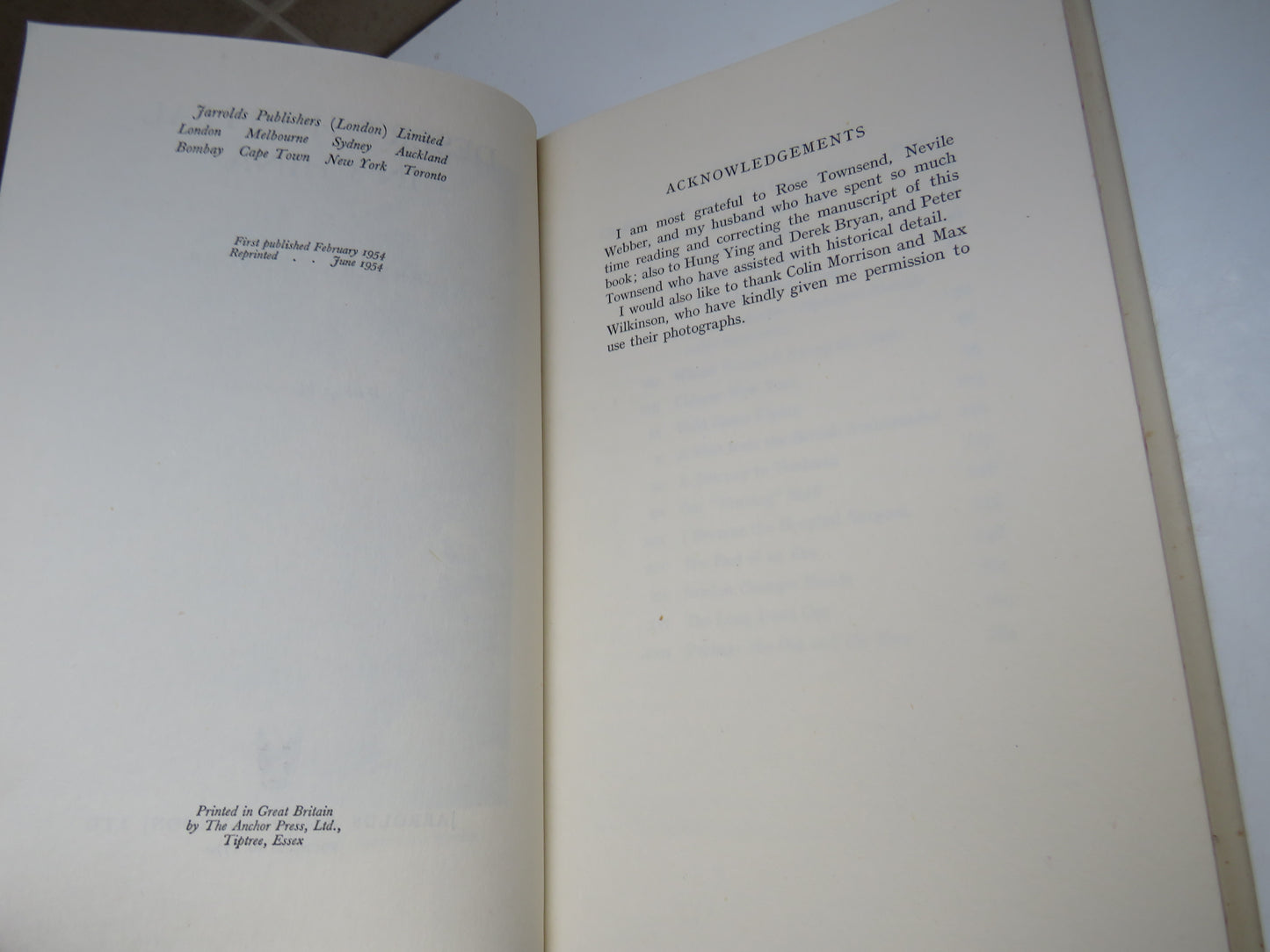 Desert Hospital In China By Barbara Spencer 1954 Vintage Book
