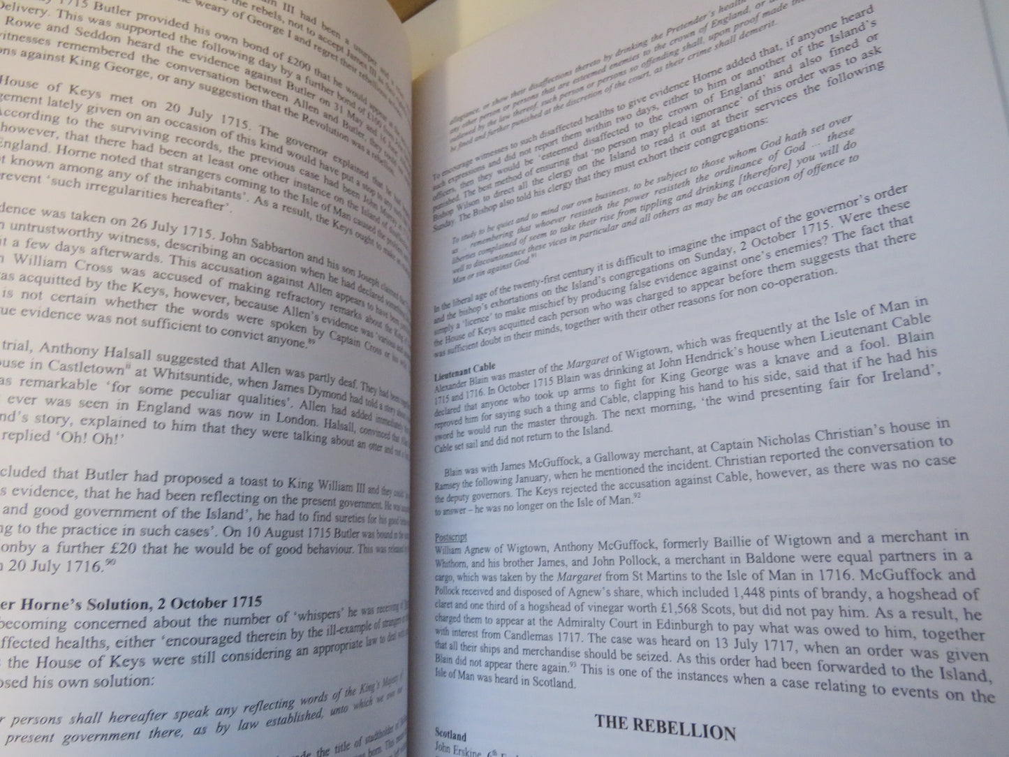 The Isle of Man & The Jacobite Network by Frances Wilkins