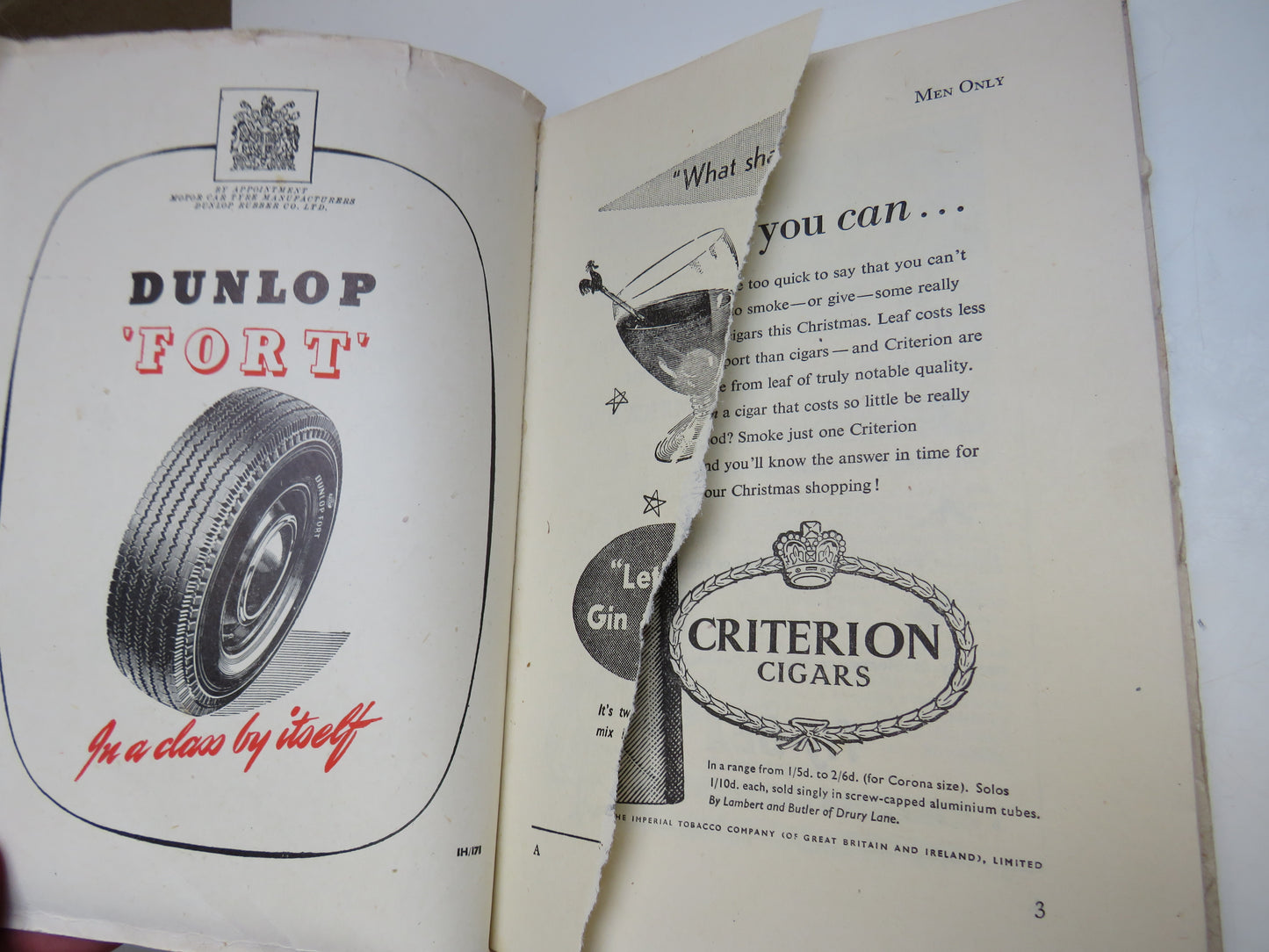 Men Only A Man's Magazine December 1951 Vol 48 No.192