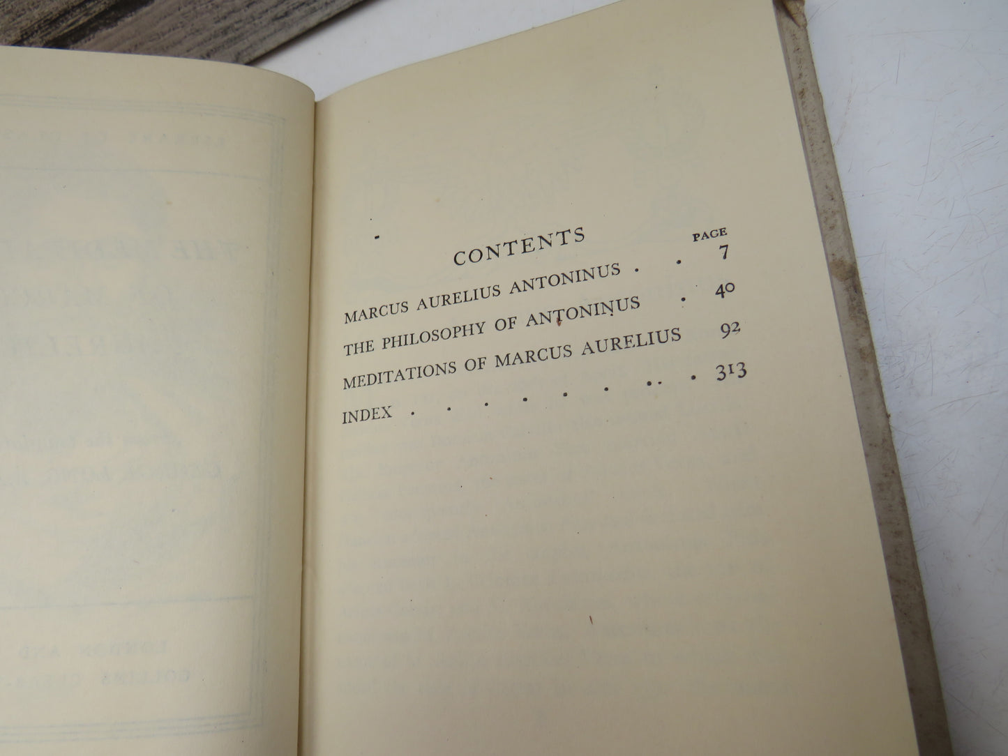 The Meditations of Marcus Aurelius From The Translation By George Long