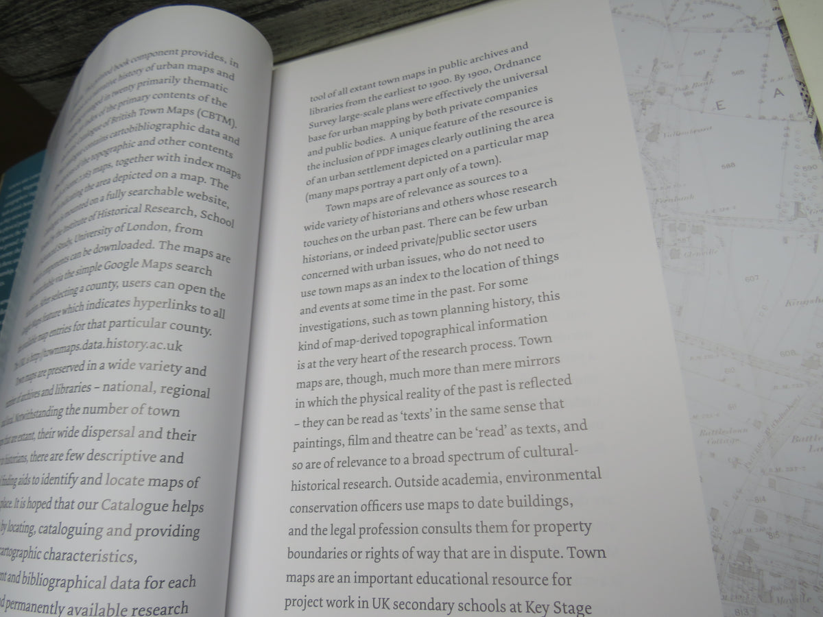 British Town Maps A History By Roger J.P. Kain & Richard R. Oliver 2015