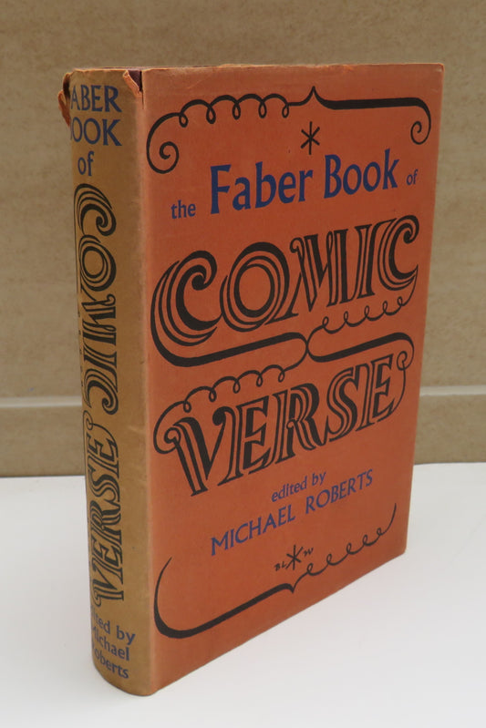 The Faber Book of Comic Verse Compiled By Michael Roberts 1951
