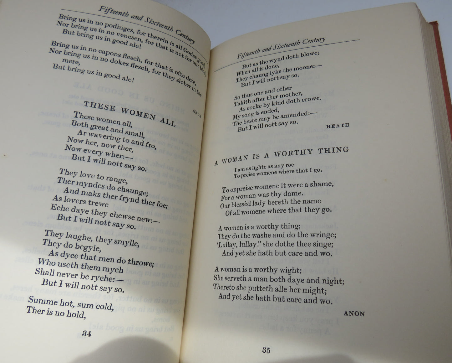 The Faber Book of Comic Verse Compiled By Michael Roberts 1951