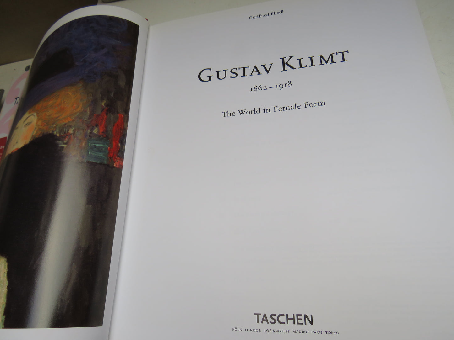Gustav Klimt 1862-1918 The World In Female Form By Gottfried Fliedl 1990
