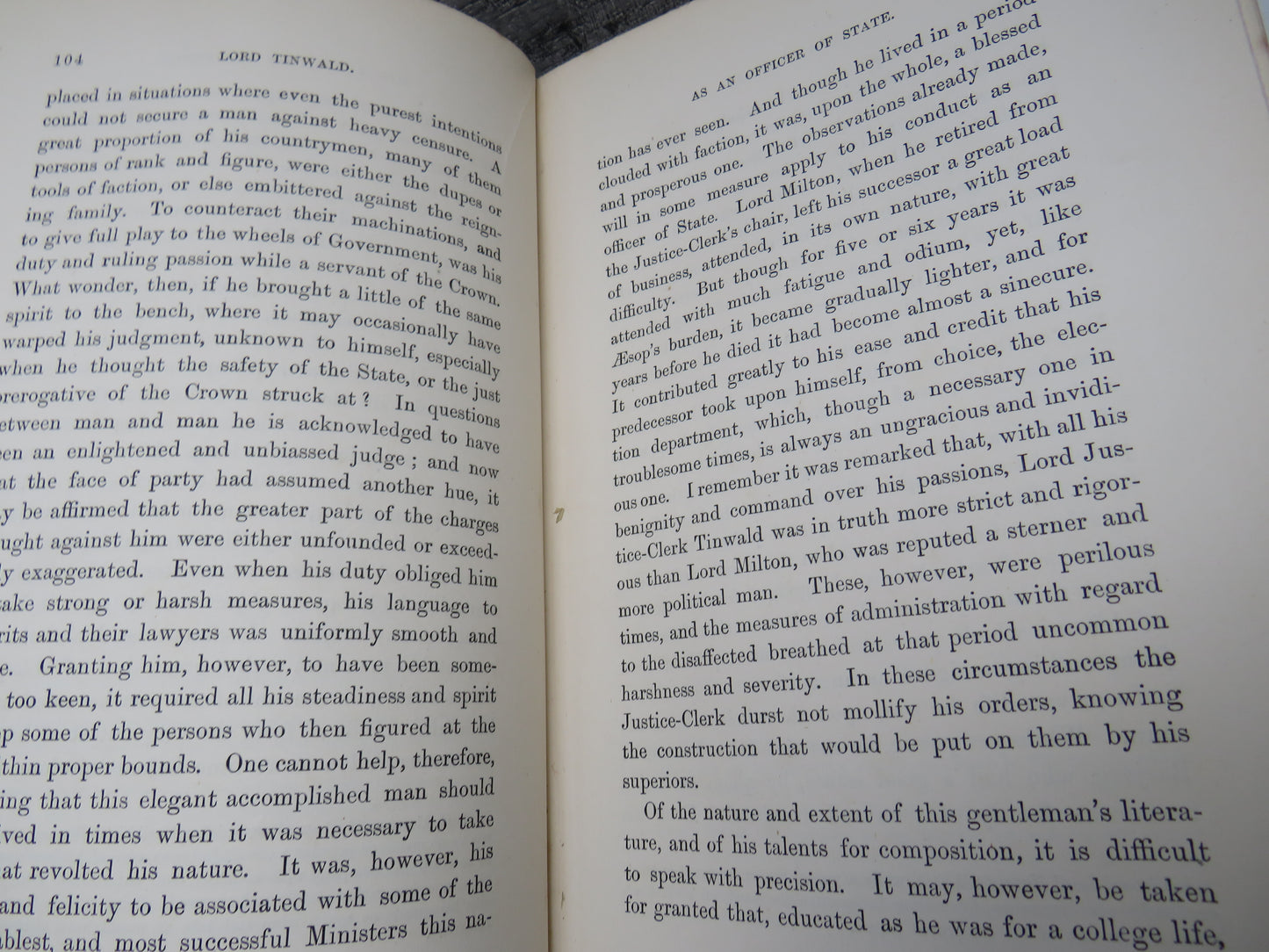 Scotland and Scotsmen In The Eighteenth Century From The MSS Of John Ramsay ESQ of Ochtertyre Vol I 1888